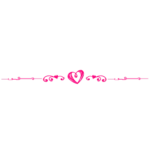 pngtree heart pattern divider vector png image 17096796